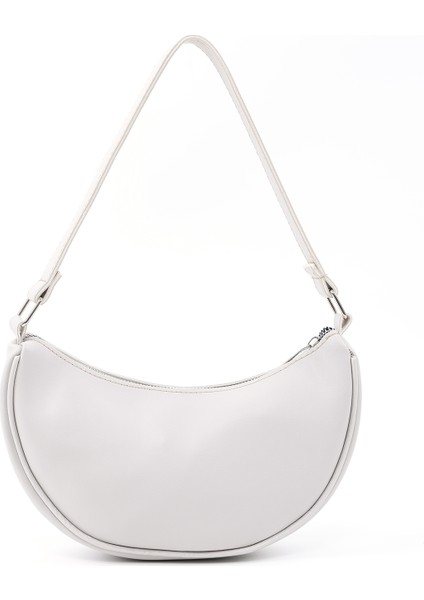 Gri SHK26 Tek Bölmeli Suni Deri El ve Omuz Çantası U:12 E:26 G:6 cm modelleri