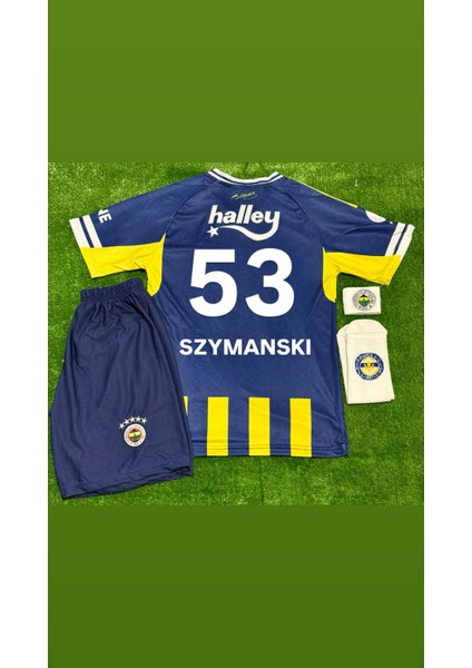 Fenerbahçe 2026 Szmansiki Iç Saha Parçalı Yeni Sezon Çocuk Forması 4'lü Set