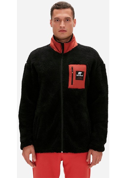 Ryan Plush Siyah Sweatshirt