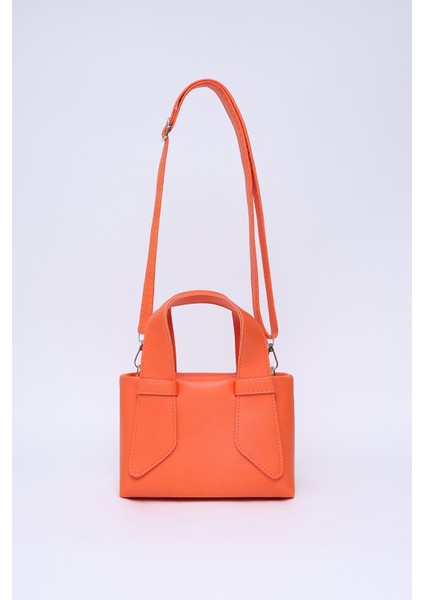 Turuncu SHK60 Suni Deri, Tek Bölmeli, Fermuarlı, Ayarlanabilir Askılı, El, Kol Ve Omuz Çantası fırsatları