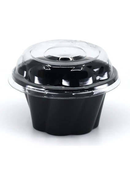 Plastik Dondurma Kasesi Bombe Kapak - 50 Adet fiyatları