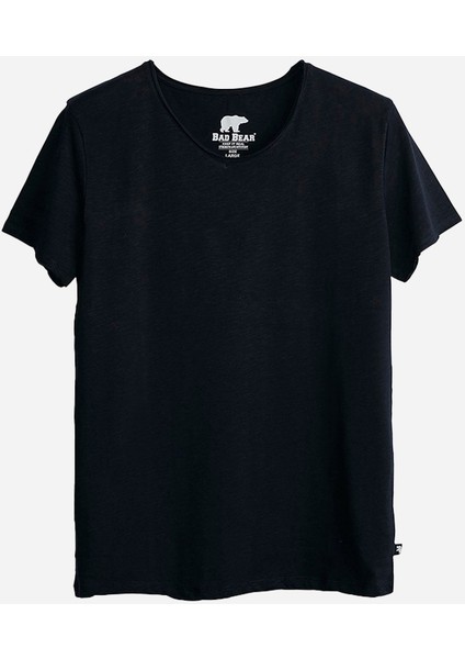 O-Neck Lacivert Basic Erkek Tişört modelleri