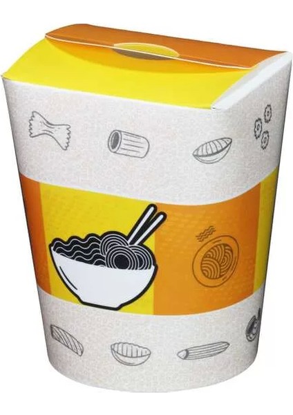Karton Noodle Kutusu 16 Oz - 50 Adet fiyatları