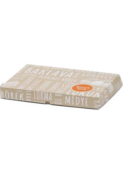 Baklava Kutusu 2000 gr - 100 Adet