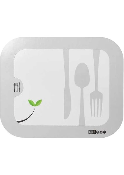 DMR02 Sıcağa Dayanıklı Karton Gıda Kabı Kapağı - 50 Adet