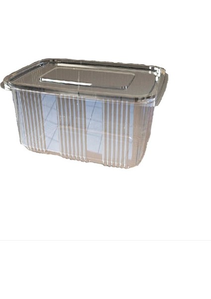 Sızdırmaz Kap 1000 gr Düz Kapak - V07 (600 Adet)