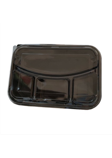 4 Bölmeli Kebap Kabı Seti V- 416 (50 Adet)