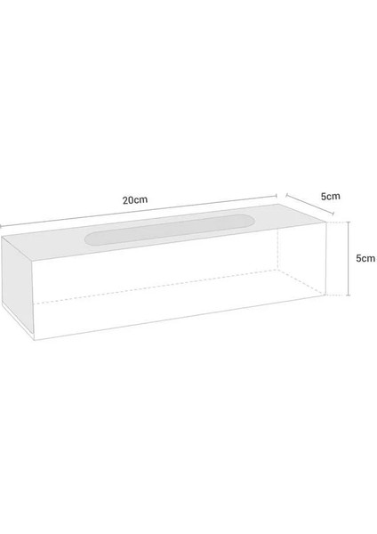 Kapaklı Makaron Kutusu Lila 5X20X5 cm fiyatları