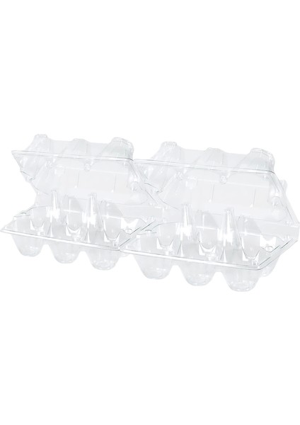 12 Bölmeli Yumurta Viyolü Seti - 100 Adet