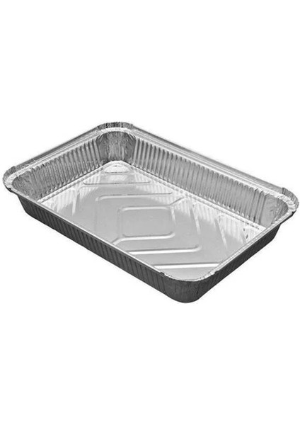 Alüminyum Küçük Tepsi 2500 gr - 50 Adet