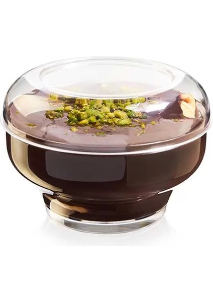 Kapaklı Sütlü Tatlı Kasesi Ayaklı 220 cc - 450 Adet fiyatları