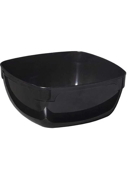 Kristal Kare Kase Siyah 300 ml - 12 Adet