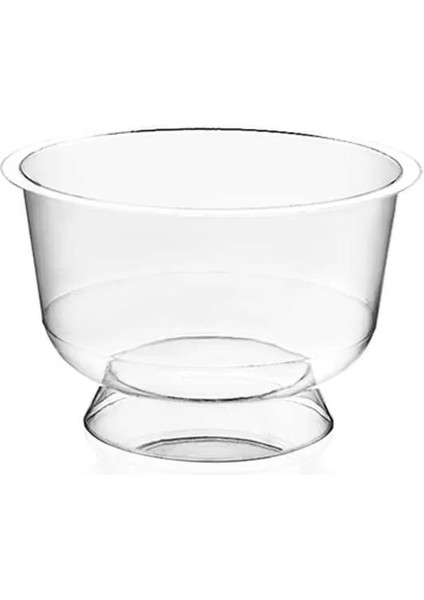 Ayaklı Tatlı Kasesi (Şeffaf) 200 cc - 500 Adet