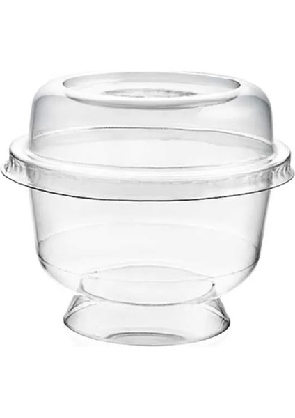 Ayaklı Tatlı Kasesi (Şeffaf) 200 cc - 500 Adet fiyatları