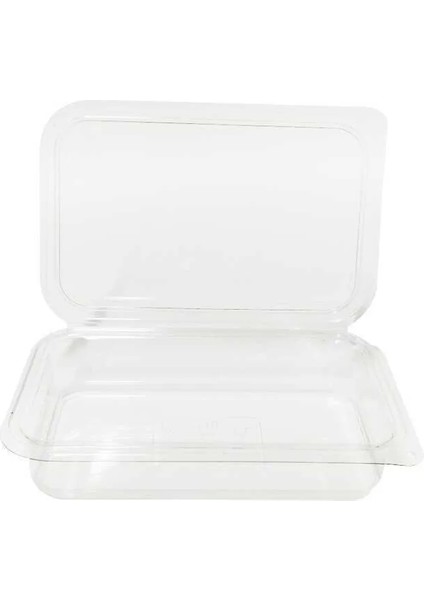 400 cc Kapaklı Kurabiye Kabı - 100 Adet