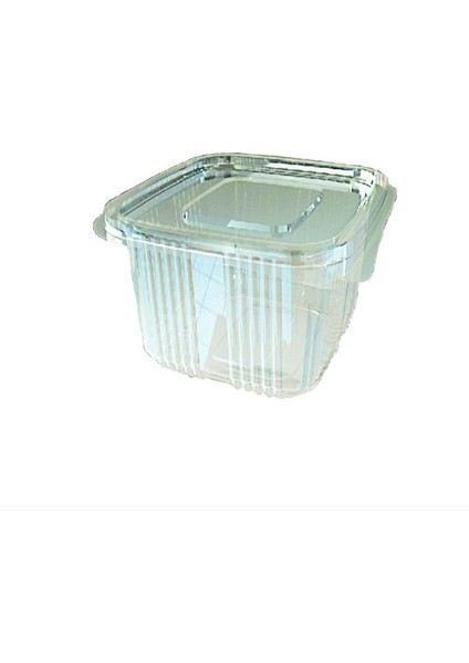 Sızdırmaz Kap 375 gr Düz Kapak - V03 (100 Adet)