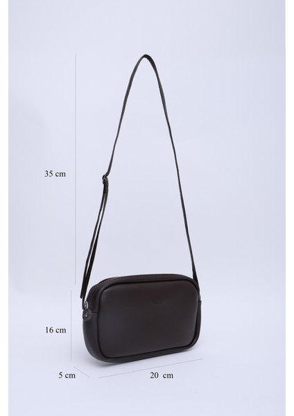 Kahverengi U23 Deri ,Tek Bölmeli, Fermuarlı,Süet Iç Kumaş, Ayarlanabilir Askılı, Mini Urban Omuz Çantası fiyatları