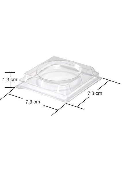 Plastik Mini Kap Kapağı 240 cc - 50 Adet fiyatları