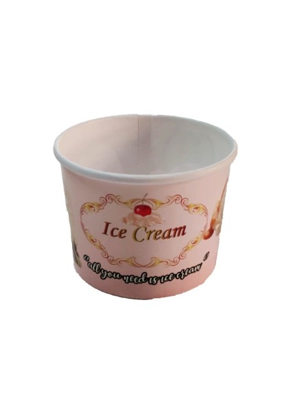 Karton Dondurma Kasesi 200 cc (1000 Adet)