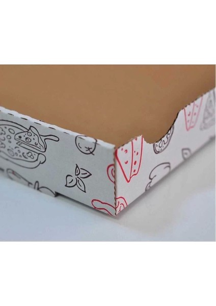 Pizza Kutusu 32X32X4, 2 cm - 100 Adet fırsatları