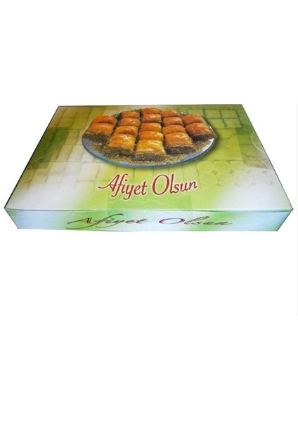 Baklava Kutusu 1000 gr (200 Adet)