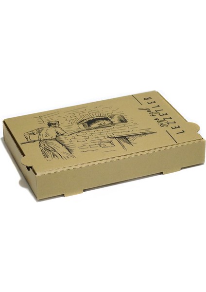 Pide Kutusu 28X18X4 cm - 100 Adet