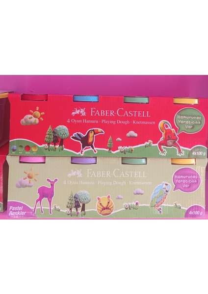 Faber Castell Oyun Hamuru (8 Adet )