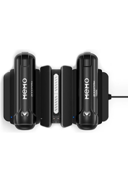 Memo DL10 - CX12 Telefon Soğutucu Fan Batarya Şarj Paneli + 2 Yedek POWERBANK-(190 - CPTD4202-195 indirimleri