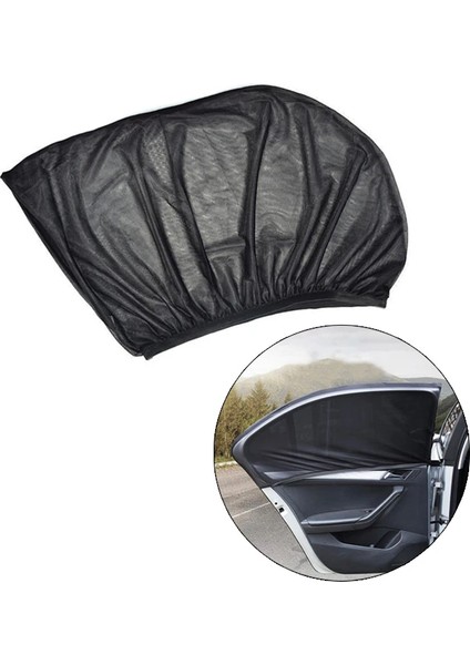 Ally Araba Yan Cam Perdesi Sineklik Araç Oto Güneşlik Örtü Perde KILIF-(1903) - CPTD2340-475