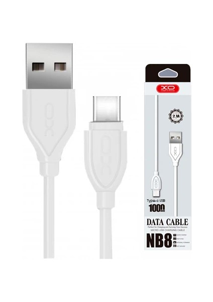 Xo Nb8 Super 1 Metre Type-C USB Şarj Kablosu 1M-(1903) - CPTD3546-1131 fiyatları