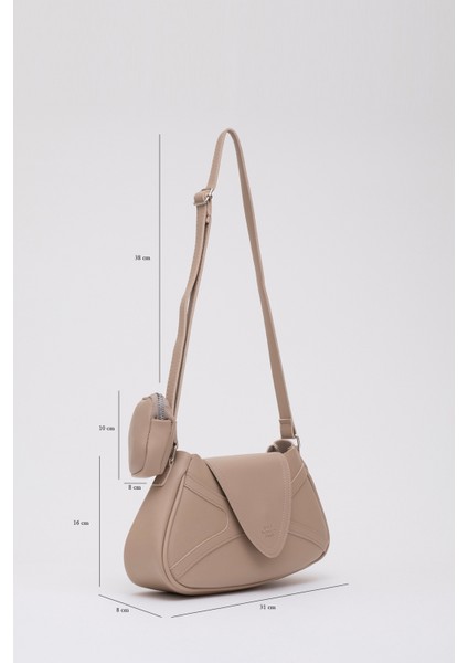 Vizon Shk96 Suni Deri Tek Bölmeli Cüzdanlı Kol ve Omuz Çantası fiyatları