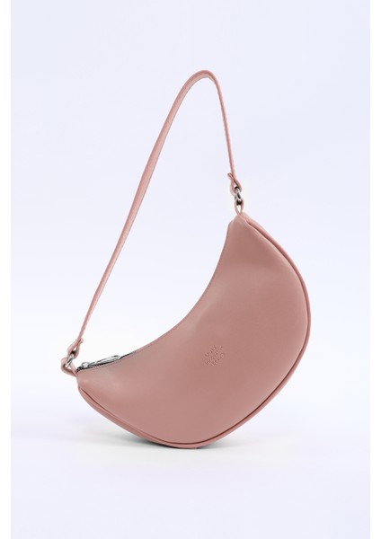 Pudra SHK26 Tek Bölmeli Suni Deri El ve Omuz Çantası U:12 E:26 G:6 cm