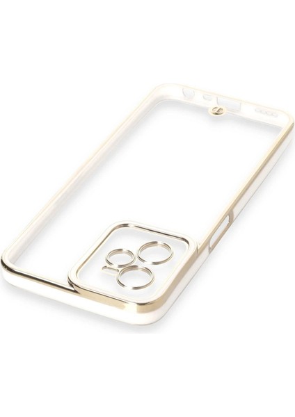 Realme C35 Kılıf Liva Lens Silikon - Beyaz - CPTD2334-7512 fırsatları