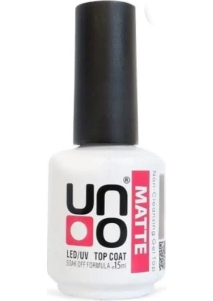 Matte Top Coat 15 ml Türkiye Menşeli Uzun Süreli Kullanım için Mat Vernik