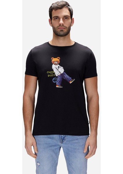 Nash Night Men's Printed T-Shirt