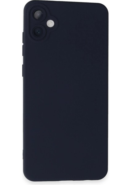 Samsung Galaxy A05 Kılıf Nano Içi Kadife Silikon - Lacivert - CPTD8161-7328