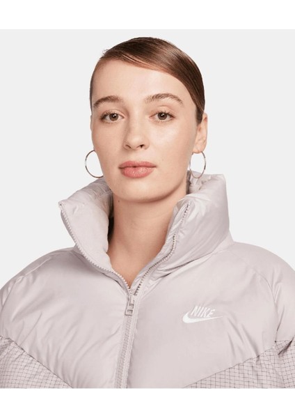 Sportswear Therma-Fıt Windpuffer Kadın Uzun Şişme Mont fırsatları
