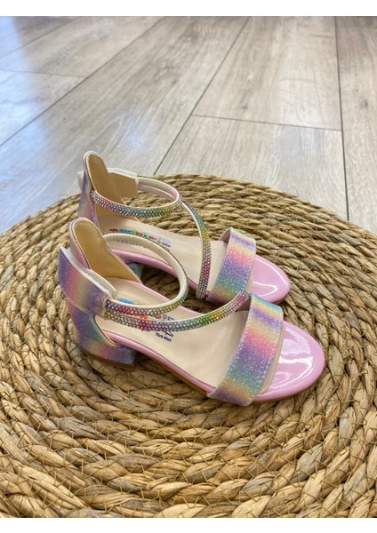 Gökkuşağı Topuklu Ayakkabı