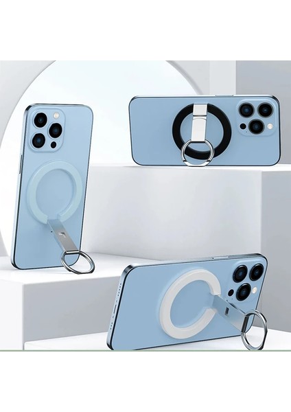 Ally SJ20 Taşınabilir Magsafe Mıknatıslı Cep Telefonu Standı Masaüstü Braket - CPTD1919-197 modelleri