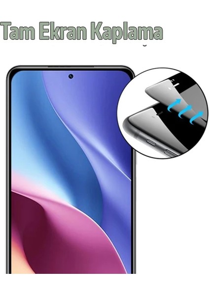 Xiaomi Redmi K40/K40 Pro Full Glue Tam Kaplama Ekran KORUYUCU-(1903) - CPTD3846-7536 modelleri