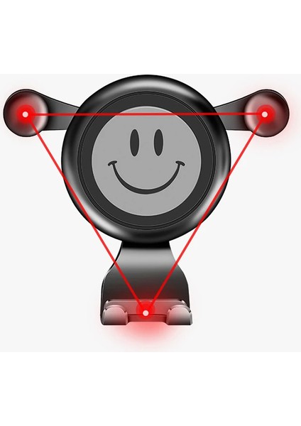 Ally R-054 Gravity Smile Universal Cep Telefonu Araç TUTUCU-(1903) - CPTD5063-6919 fırsatları