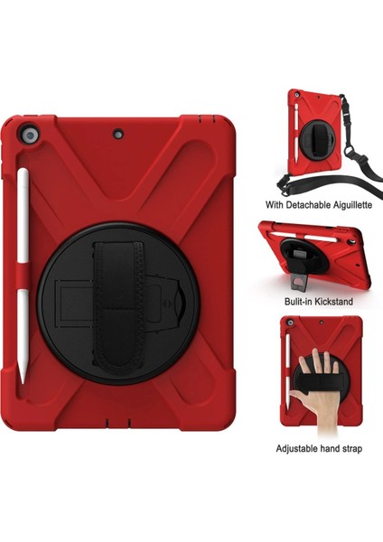iPad 5 Air 9.7 Kılıf Amazing Tablet Kapak - Kırmızı - CPTD7211-6885 modelleri