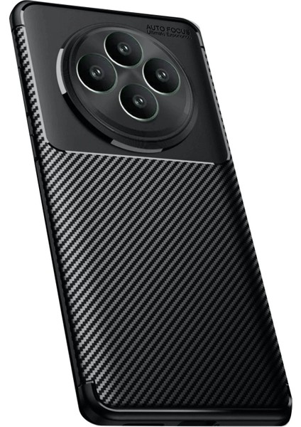 Oppo Reno 11 Fs Kılıf Auto Focus Karbon Kapak - Siyah - CPTD3427-9185