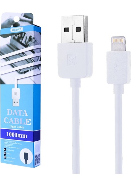 Remax Rc-06 Iphone 14-13- 12-11 USB Data Şarj KABLOSU-(1903) - CPTD7307-1608 indirimleri
