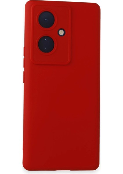 Vivo V29 Lite Kılıf Nano Içi Kadife Silikon - Kırmızı - CPTD3195-3629
