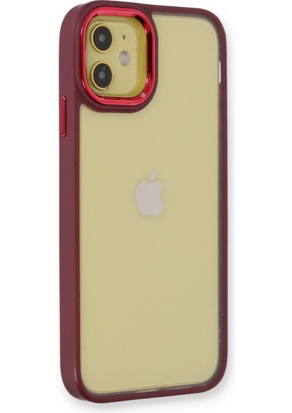 iPhone 12 Kılıf Dora Kapak - Kırmızı - CPTD9054-6878