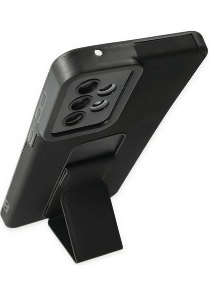 Samsung Galaxy A33 5g Kılıf Mega Standlı Silikon - Siyah - CPTD1471-2636 modelleri