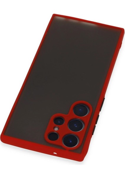 Samsung Galaxy S22 Ultra Kılıf Montreal Silikon Kapak - Kırmızı - CPTD3398-6097 modelleri