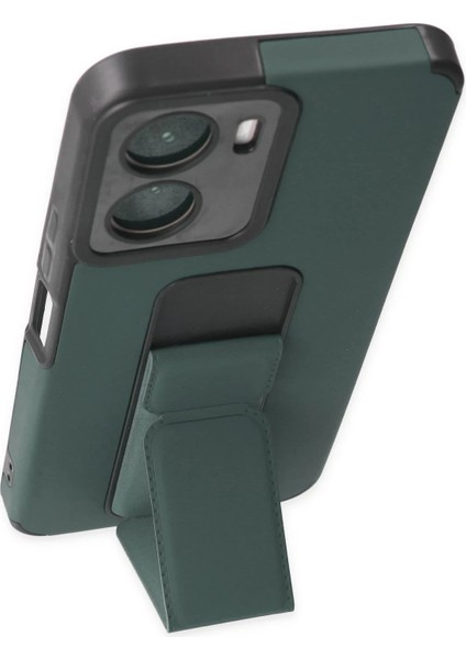 Vivo Y16 Kılıf Mega Standlı Silikon - Yeşil - CPTD2939-1619 fırsatları