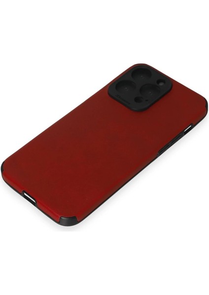 iPhone 15 Pro Kılıf Loop Deri Silikon - Kırmızı - CPTD9644-1068 fırsatları